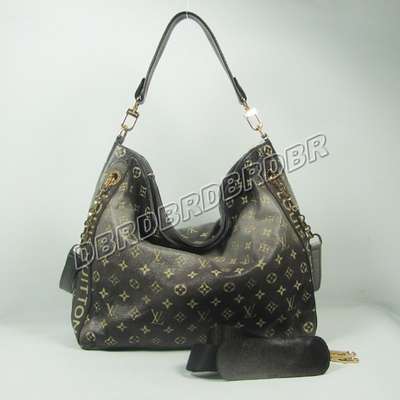 Discount Louis Vuitton Handbags Leather M95006 monogram Coffee Wholesale