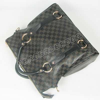 discount louis vuitton handbags leather n41232 black wholesale