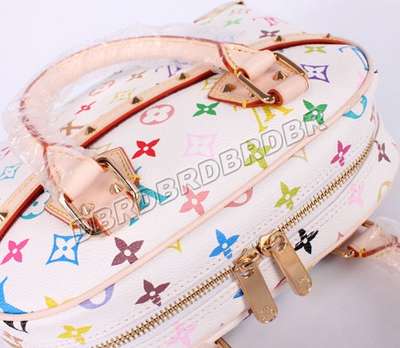 discount louis vuitton handbags monogram multicolore m92663 white multicolor wholesale