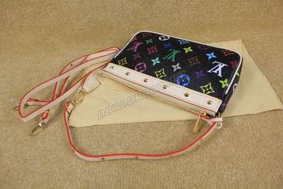 discount louis vuitton handbags monogram multicolore m92648 black wholesale