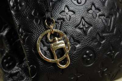 discount louis vuitton handbags monogram empreinte m93447 black wholesale