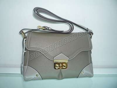 Discount Louis Vuitton Handbags Suhali Leather M95844 gray silver Wholesale