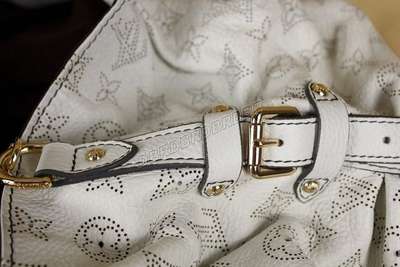 discount louis vuitton handbags monogram mahina m93441 beige white wholesale