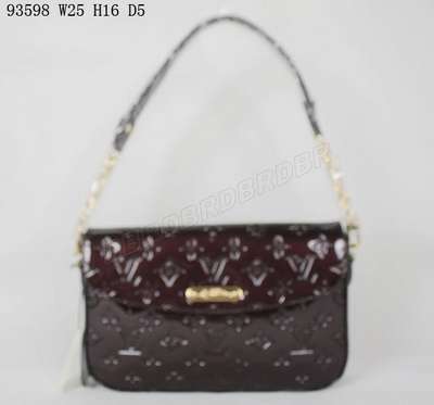 Discount Louis Vuitton Handbags Monogram Vernis M93598 Coffee Wholesale