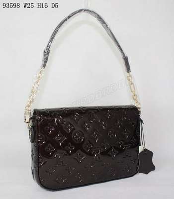 discount louis vuitton handbags monogram vernis m93598 coffee wholesale