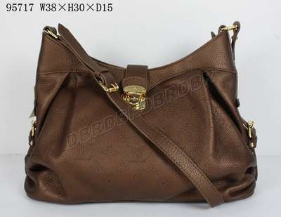 Discount Louis Vuitton Handbags Monogram Mahina M95717 gut Wholesale