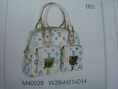 Louis Vuitton M40028 white