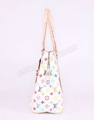 discount louis vuitton handbags monogram multicolore m40100 white wholesale