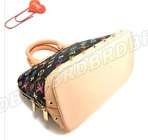 discount louis vuitton handbags monogram multicolore m92647 black wholesale