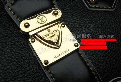 discount louis vuitton handbags suhali leather m91850 black wholesale