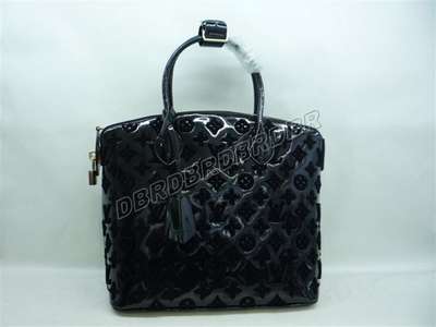 Discount Louis Vuitton Handbags Monogram Vernis M40600 black Wholesale