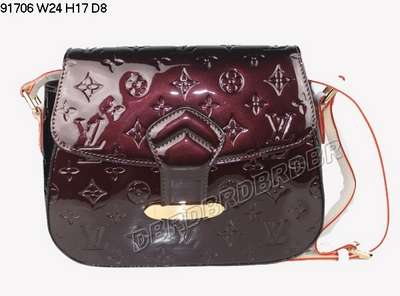 Discount Louis Vuitton Handbags Monogram Vernis 91706 coffee Wholesale