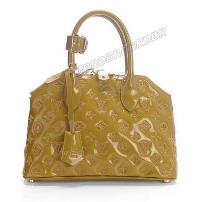 Discount Louis Vuitton Handbags Monogram Vernis M91873 apricot Wholesale