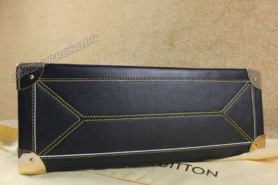 discount louis vuitton handbags suhali leather m91812 black wholesale