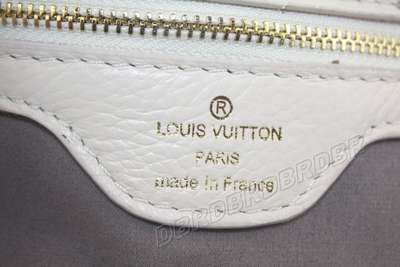 discount louis vuitton handbags leather m98066 beige white wholesale