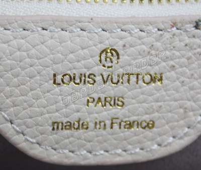 discount louis vuitton handbags leather n95050 beige white wholesale