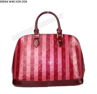 Discount Louis Vuitton Handbags Monogram Vernis 93594 red Wholesale