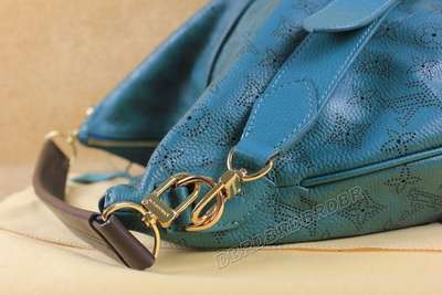 discount louis vuitton handbags monogram mahina m93987 blue wholesale