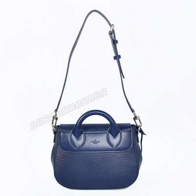 discount louis vuitton handbags epi leather m40653 royal blue wholesale