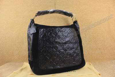 discount louis vuitton handbags monogram empreinte m40588 black wholesale