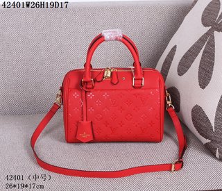 LV 42401 Shoulder bag Red 35367