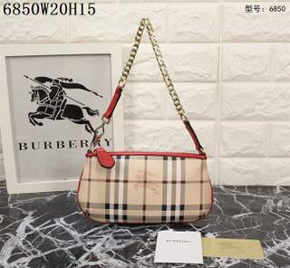 Burberry 6850 plaid with with red 39590