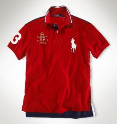 Ralph Lauren men polo shirt-short sleeve-red No. 209