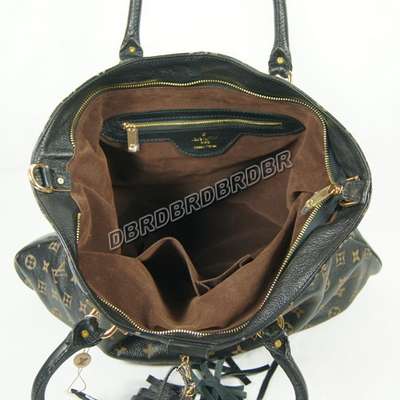 discount louis vuitton handbags leather m45701 black wholesale