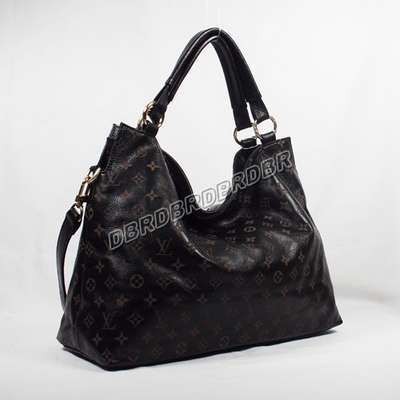 discount louis vuitton handbags leather m95094 black wholesale