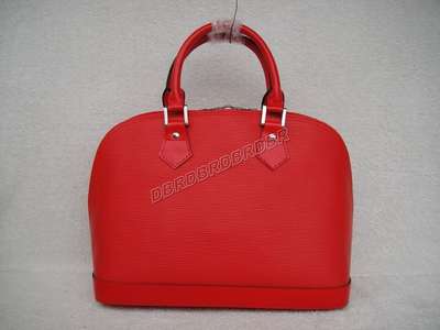 discount louis vuitton handbags epi leather m52142 red wholesale