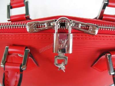 discount louis vuitton handbags epi leather m52142 red wholesale