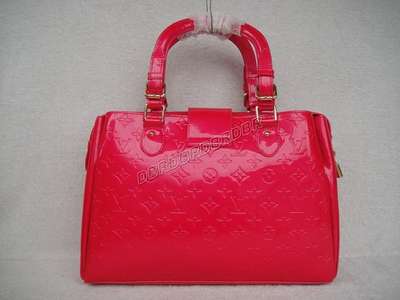 discount louis vuitton handbags monogram vernis 93757 rose red wholesale