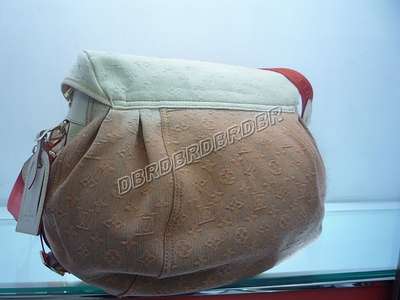 discount louis vuitton handbags monogram denim m95863 orange wholesale