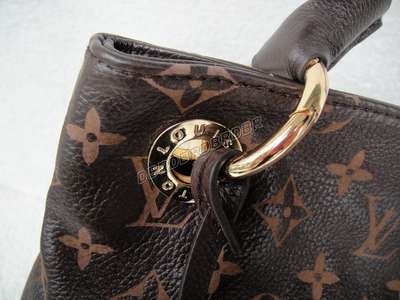 discount louis vuitton handbags leather m40249 coffee wholesale