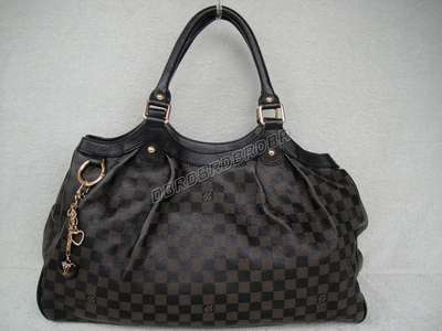 discount louis vuitton handbags leather n95836 black wholesale