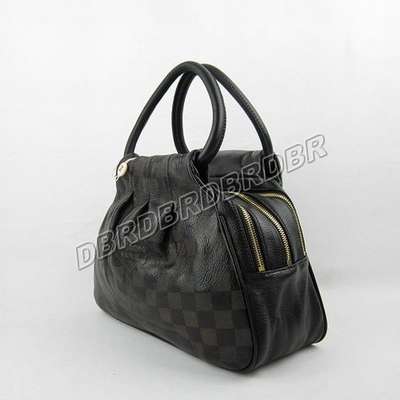 discount louis vuitton handbags leather n41230 black wholesale