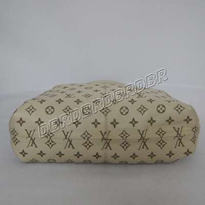 discount louis vuitton handbags leather m96113 beige white wholesale