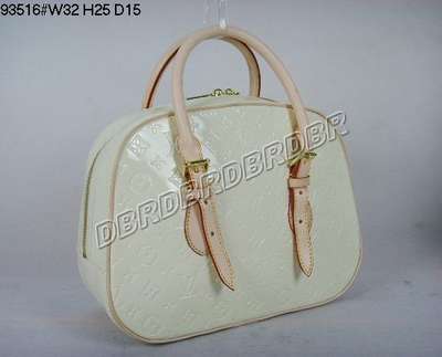 discount louis vuitton handbags monogram vernis m93516 white wholesale