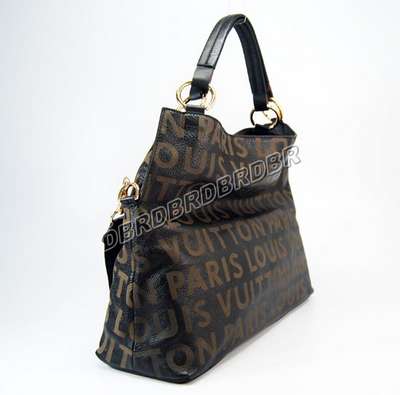 discount louis vuitton handbags leather m95130 black wholesale