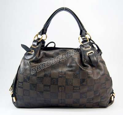 discount louis vuitton handbags leather m95131 black wholesale