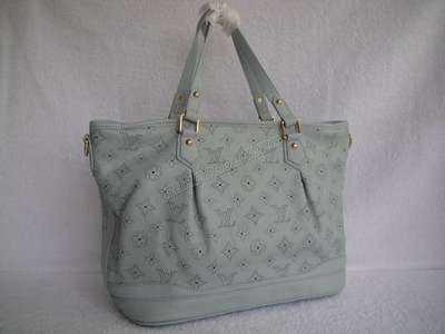 discount louis vuitton handbags monogram mahina m93176 blue wholesale