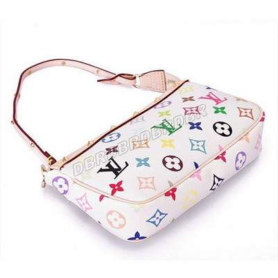 discount louis vuitton handbags monogram multicolore m92649 white wholesale