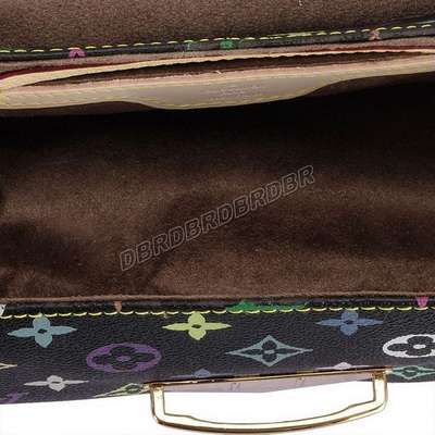 discount louis vuitton handbags monogram multicolore m40128 black wholesale