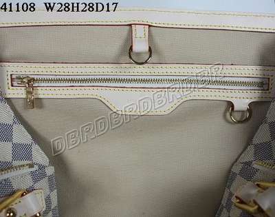 discount louis vuitton handbags damier azur canvas n41108 white wholesale