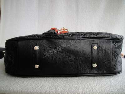 discount louis vuitton handbags leather m90868 black wholesale