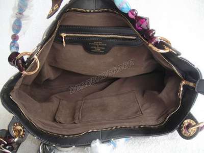 discount louis vuitton handbags leather m95185 black wholesale