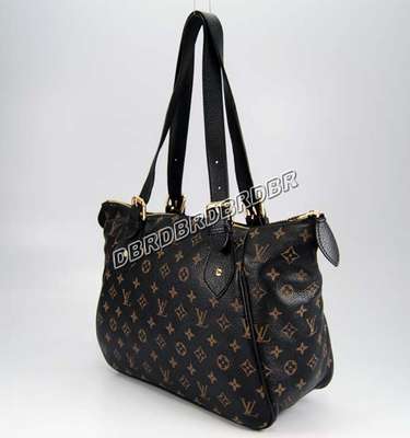 discount louis vuitton handbags leather m41155 black wholesale