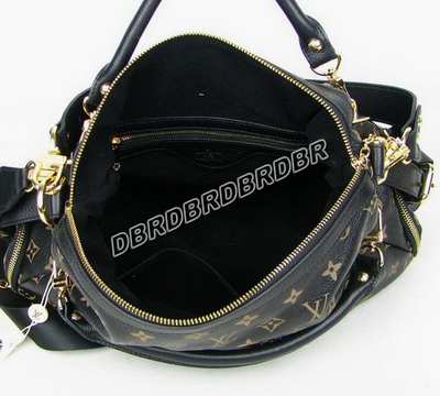 discount louis vuitton handbags leather m95869 black wholesale