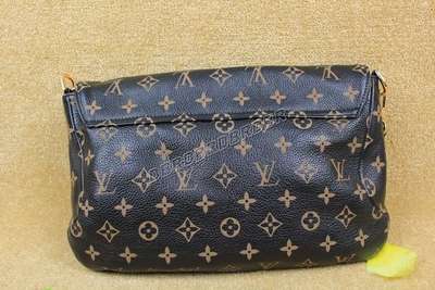 discount louis vuitton handbags leather m95825 black wholesale