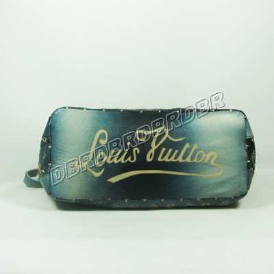 discount louis vuitton handbags leather m95006 blue wholesale